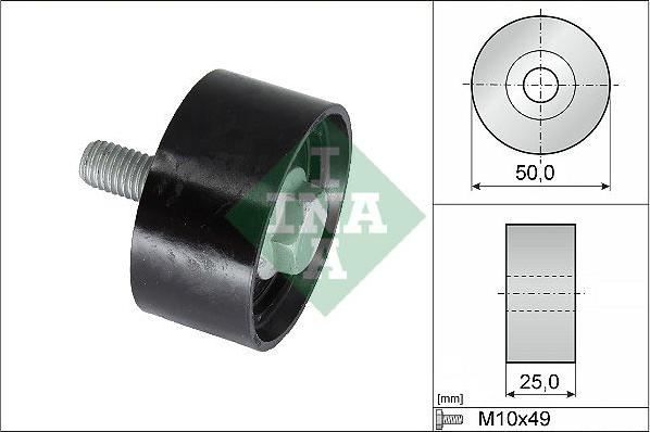 KM International FI27850 - Паразитний / Провідний ролик, зубчастий ремінь autozip.com.ua