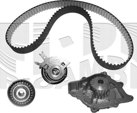 KM International WKFI512 - Водяний насос + комплект зубчатого ременя autozip.com.ua