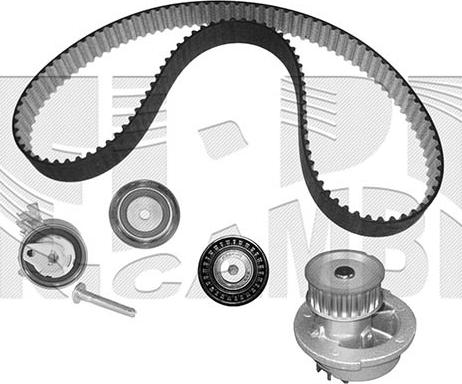 KM International WKFI248 - Водяний насос + комплект зубчатого ременя autozip.com.ua