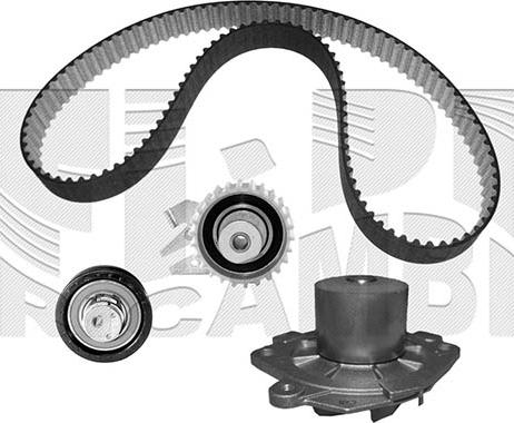 KM International WKFI208 - Водяний насос + комплект зубчатого ременя autozip.com.ua