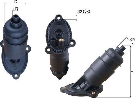 KNECHT HX 155 - Гідрофільтри, автоматична коробка передач autozip.com.ua