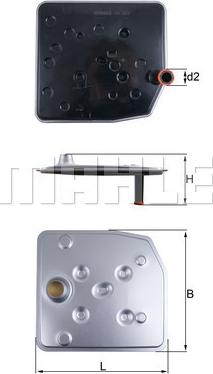 KNECHT HX 263 - Гідрофільтри, автоматична коробка передач autozip.com.ua