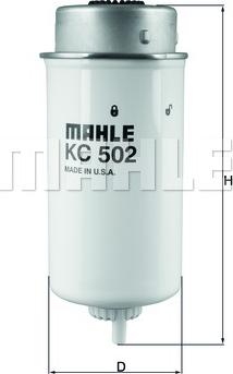 KNECHT KC 502 - Паливний фільтр autozip.com.ua