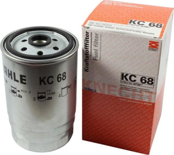 KNECHT KC 68 - Паливний фільтр autozip.com.ua