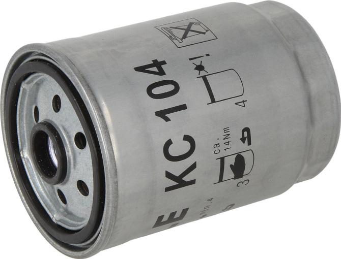KNECHT KC 104 - Паливний фільтр autozip.com.ua