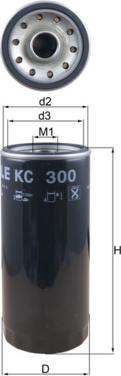 KNECHT KC 300 - Паливний фільтр autozip.com.ua