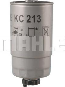 KNECHT KC 213 - Паливний фільтр autozip.com.ua