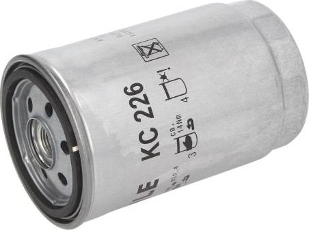KNECHT KC 226 - Паливний фільтр autozip.com.ua
