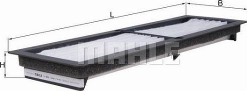 KNECHT LA 934 - Фільтр, повітря у внутрішній простір autozip.com.ua