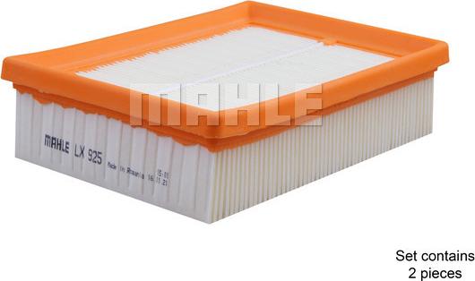 KNECHT LX 925/S - Повітряний фільтр autozip.com.ua