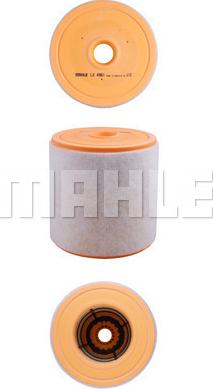 KNECHT LX 4961 - Повітряний фільтр autozip.com.ua