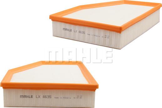 KNECHT LX 4635 - Повітряний фільтр autozip.com.ua