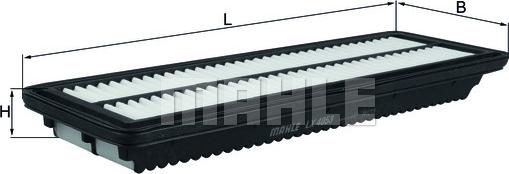 KNECHT LX 4053 - Повітряний фільтр autozip.com.ua