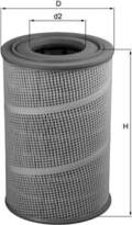 KNECHT LX 560/1 - Повітряний фільтр autozip.com.ua