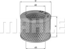 KNECHT LX 192 - Повітряний фільтр autozip.com.ua