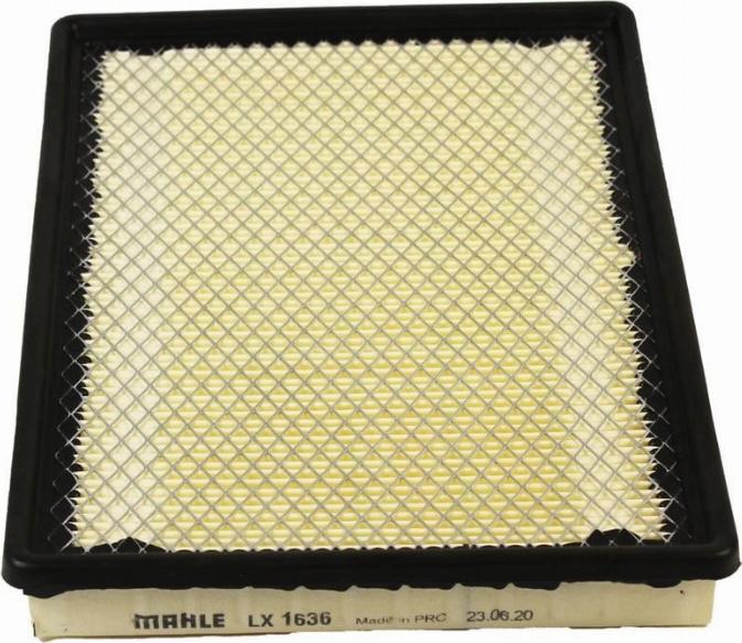KNECHT LX 1636 - Повітряний фільтр autozip.com.ua