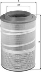 KNECHT LX 1278 - Повітряний фільтр autozip.com.ua