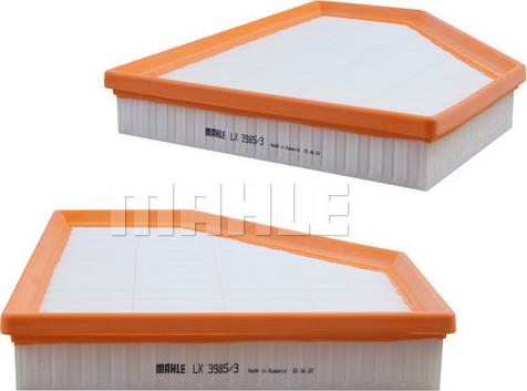 KNECHT LX 3985/3 - Повітряний фільтр autozip.com.ua
