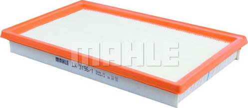 KNECHT LX 3196/1 - Повітряний фільтр autozip.com.ua