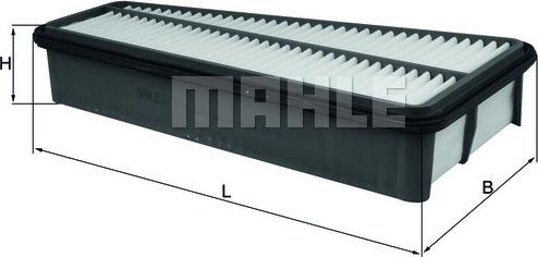 KNECHT LX 3771 - Повітряний фільтр autozip.com.ua