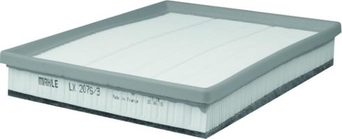 KNECHT LX 2076/3 - Повітряний фільтр autozip.com.ua
