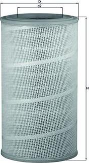 KNECHT LX 774 - Повітряний фільтр autozip.com.ua