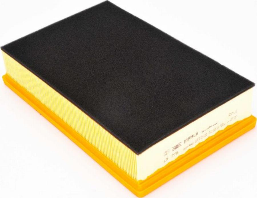 KNECHT LX 778 - Повітряний фільтр autozip.com.ua