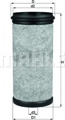 KNECHT LXS 1/1 - Фільтр додаткового повітря autozip.com.ua