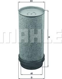 KNECHT LXS 282 - Фільтр додаткового повітря autozip.com.ua