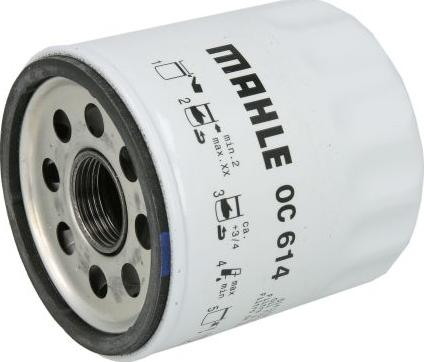 KNECHT OC 614 - Масляний фільтр autozip.com.ua