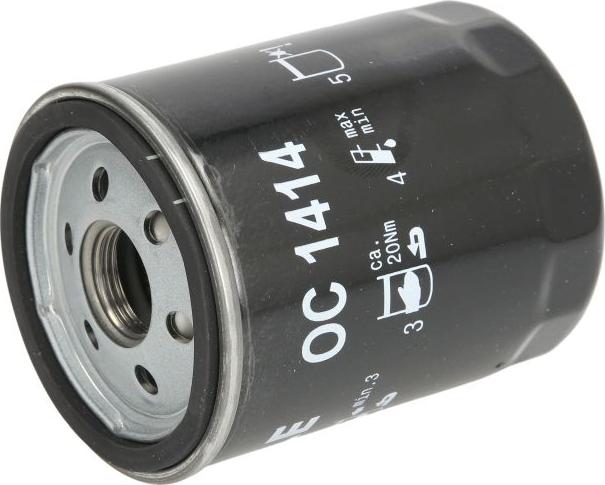 KNECHT OC 1414 - Масляний фільтр autozip.com.ua