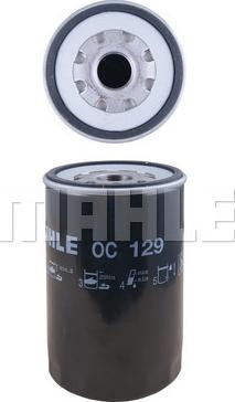 KNECHT OC 129 - Масляний фільтр autozip.com.ua