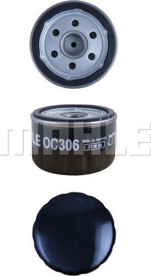 KNECHT OC 306 - Масляний фільтр autozip.com.ua