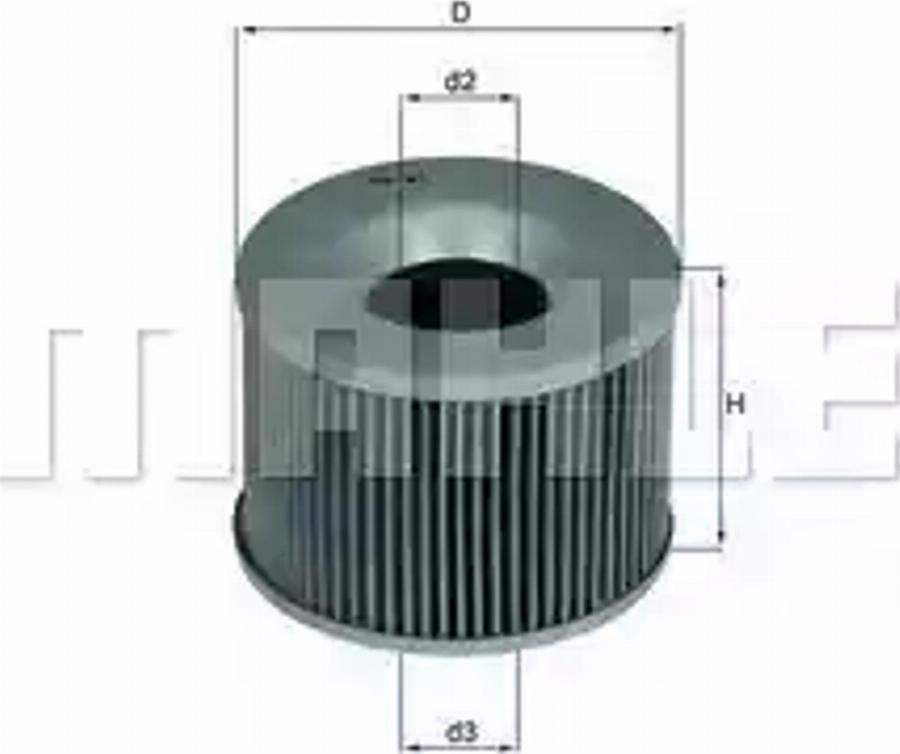 KNECHT OX 61D - Масляний фільтр autozip.com.ua