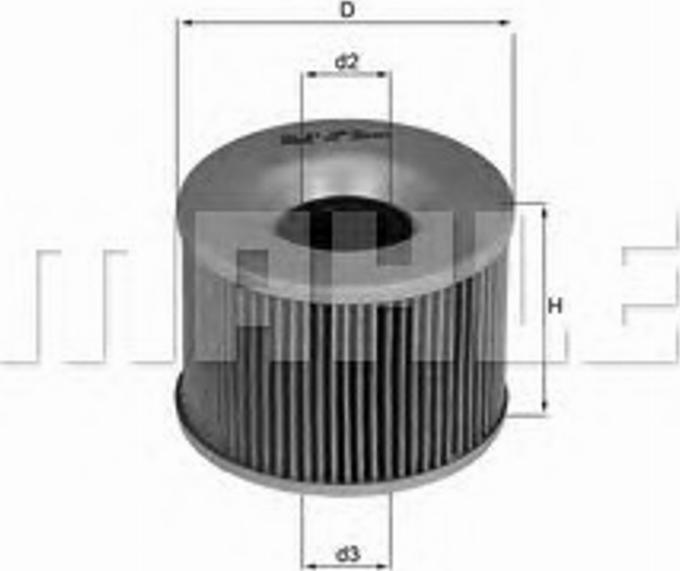 KNECHT OX 61 - Масляний фільтр autozip.com.ua