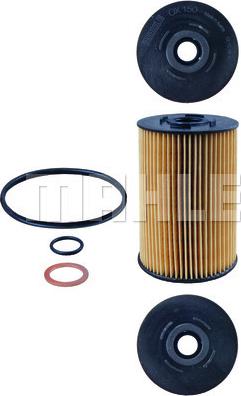 KNECHT OX 150D1 - Масляний фільтр autozip.com.ua
