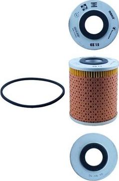 MAHLE OX 15D - Масляний фільтр autozip.com.ua