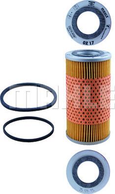 KNECHT OX 17D - Масляний фільтр autozip.com.ua