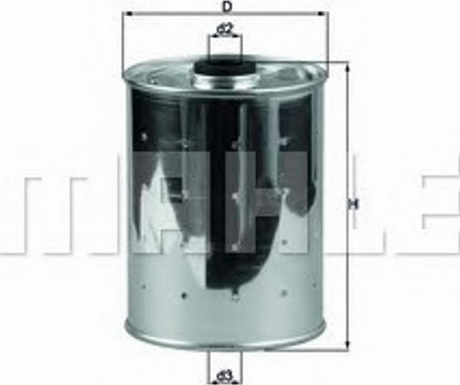 KNECHT OX 82 - Масляний фільтр autozip.com.ua