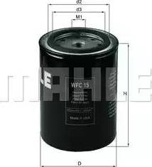 KNECHT WFC 15 - Фільтр для охолоджуючої рідини autozip.com.ua