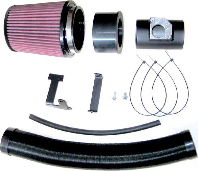 K&N Filters 57-0594 - Система спортивного повітряного фільтра autozip.com.ua