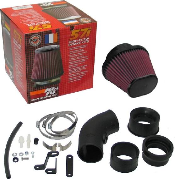 K&N Filters 57-0618-1 - Система спортивного повітряного фільтра autozip.com.ua