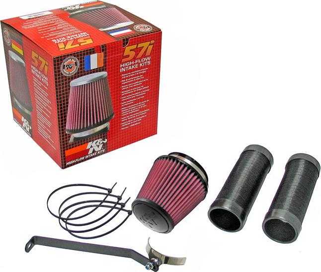 K&N Filters 57-0680 - Система спортивного повітряного фільтра autozip.com.ua