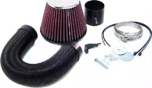 K&N Filters 57-0090-2 - Система спортивного повітряного фільтра autozip.com.ua