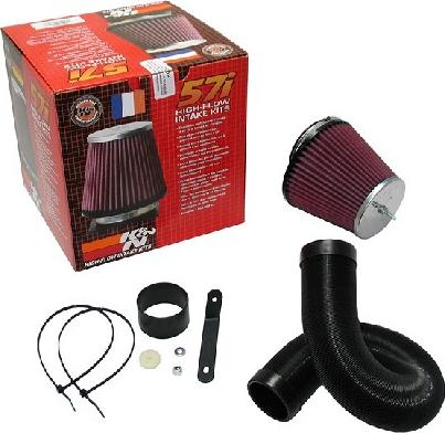 K&N Filters 57-0360 - Система спортивного повітряного фільтра autozip.com.ua