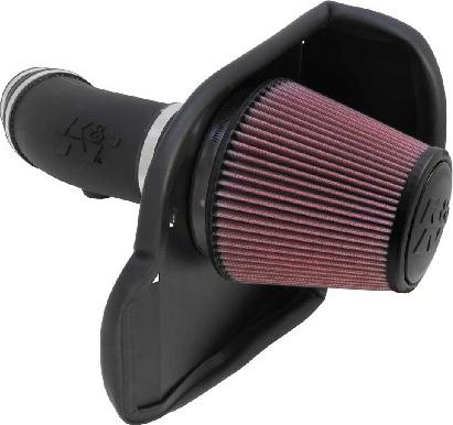 K&N Filters 57-1565 - Система спортивного повітряного фільтра autozip.com.ua