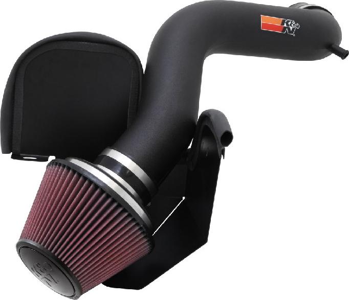 K&N Filters 57-1539 - Система спортивного повітряного фільтра autozip.com.ua