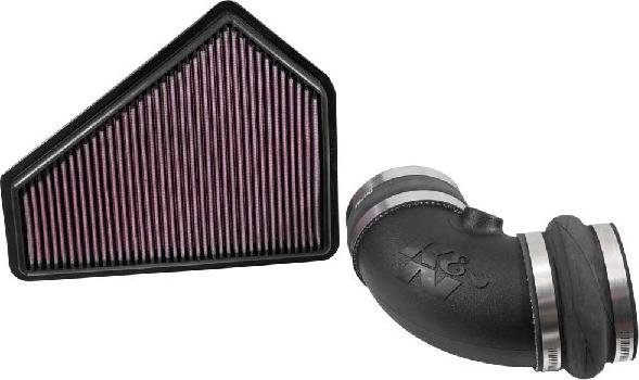 K&N Filters 57-3086 - Система спортивного повітряного фільтра autozip.com.ua