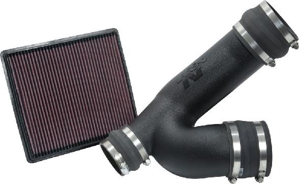 K&N Filters 57-2602 - Система спортивного повітряного фільтра autozip.com.ua