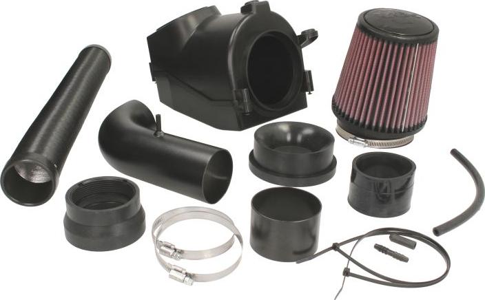 K&N Filters 57S-9501 - Система спортивного повітряного фільтра autozip.com.ua